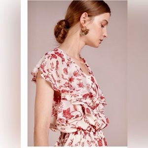 Rebecca Minkoff XS floral Claudia dress